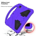 thumbnail image 3 of Dteck Case for Samsung Galaxy Tab A7 10.4" SM-T500 T505 (2020 Released) 10.4-inch,Shockproof EVA Foam Kids Friendly Handle Lightweight Protective Shell Back Cover With Kickstand,Purple, 3 of 6