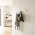 thumbnail image 5 of Balin Designs Savi Wall Hook, Minimalist Entryway and Bath Hanger, Brushed Brass, 5 of 7