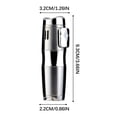 thumbnail image 2 of JikouIivo Torch Lighter,Portable Metal Inflatable Three Direct Charge Lighter Flame Gunmetal Lighterfor Home Kitchen Champagne, 2 of 4