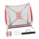 thumbnail image 5 of Red de béisbol de 83 x 83 pulgadas, ideal para entrenamiento profesional, lanzamiento de sóftbol, fildeo, césped, patio, parque de juegos., 5 of 8
