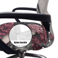 thumbnail image 5 of POLERO Elastic Cloth One Piece Office Rolling Chair Protector Slipcover for Home Study, Scratch Resistant Stretch High Back Chair Slipcover, Raven Rose Pattern, 5 of 7