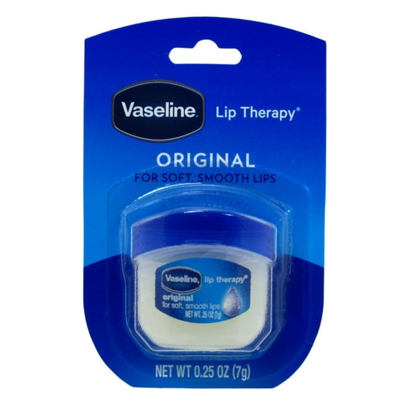 Vaseline Lip Therapy Original 0.25 Ounce Jar (Pack of 8)