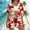 Red(New), variant on PNTUTB Women's Fashion Print Beach Resort Short Sleeve Cardigan with Elastic Waist Drawstring Shorts Casual Loose Set
