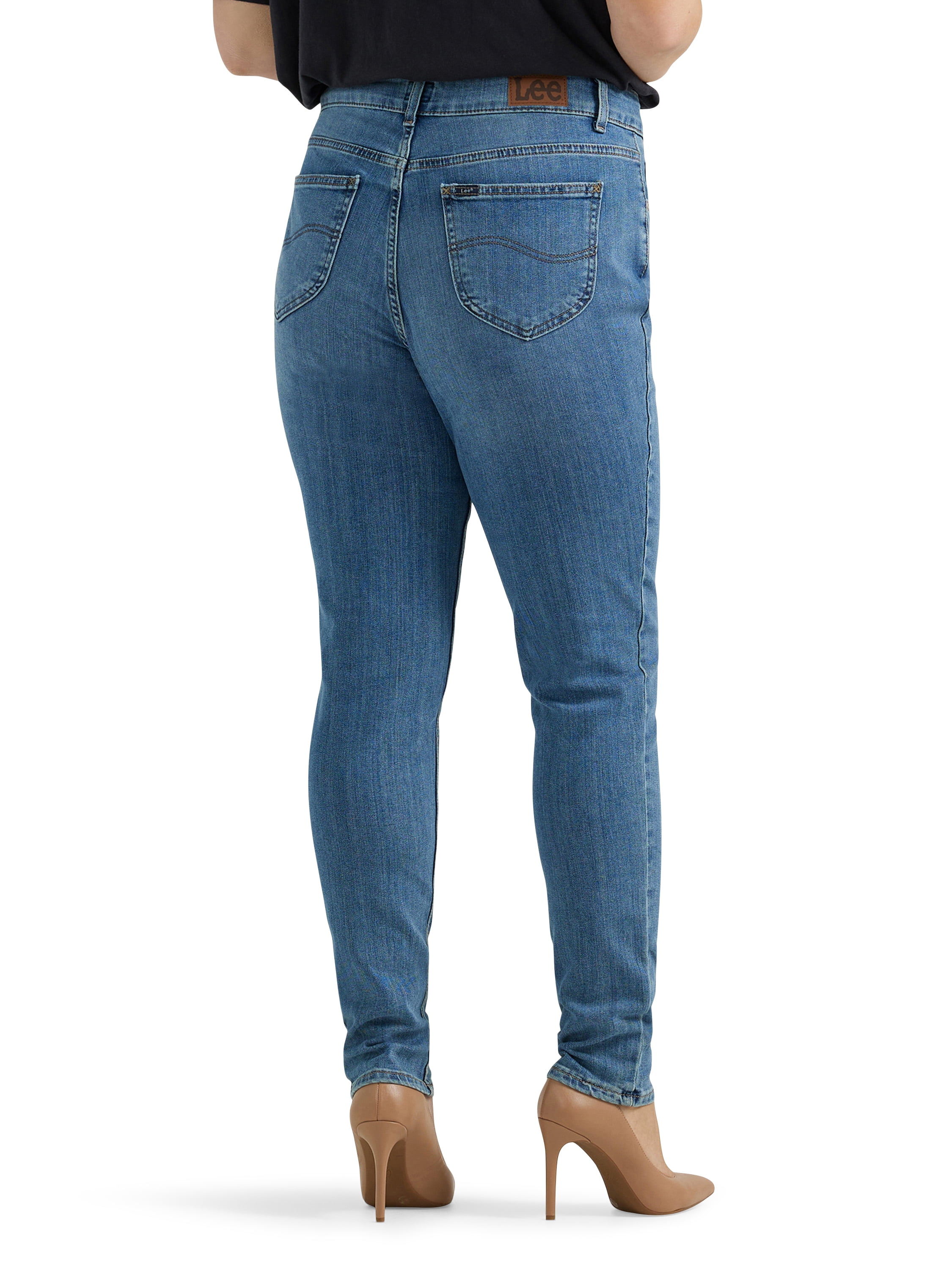 Lee® Women's Plus High Rise Skinny Jean, Sizes 16-26