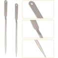 thumbnail image 3 of 2pcs Letter Opener Knife, Stainless Steel Envelope Slitter Mail Opener Tool Lightweight Package Wrapping Paper Cutter for Office School Postal,Silver, 3 of 7