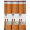 Office Depot® Brand Wood Pencils, #2 HB Medium Lead, Yellow, 12 Pencils Per Pack, Set Of 6 Packs