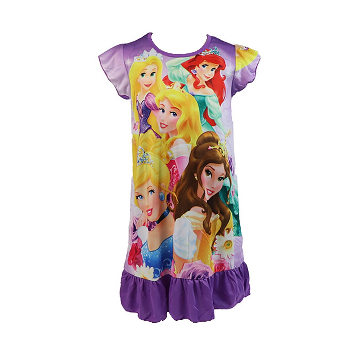 Girls Gabbys Dollhouse Nightgowns Princess Girls Sleepdress Long /Short ...