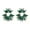 Green, variant on Mightlink 1 Pair Women Dangle Earrings Ring Shape Bohemian Style Stainless Alloy Ear Decoration Jewelry Party Prom Bride Hanging Earrings