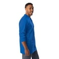 thumbnail image 2 of Landau ProFlex Tailored Fit Stretch 3-Pocket Warm-Up Scrub Jacket for Men 3170, 2 of 2