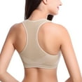 thumbnail image 3 of Wuffmeow Women Absorb Sweat Top Sports Bra Mesh Breathable Bra, 3 of 4