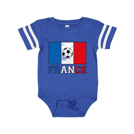 

Inktastic French Soccer Boys or Girls Baby Bodysuit