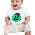 thumbnail image 1 of Green Wicked Pumpkin T-Shirt Infant -Rose Khan Designs,  6 Months, 1 of 4