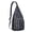 Grey, variant on Neon Sunset Palm Tree Sling Backpack – Aesthetic Tropical Beach Daypack with Vibrant Purple Orange Sunset, Lightweight & Boho Travel Crossbody Bag for Summer Adventures