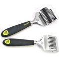 thumbnail image 1 of Stainless Steel Spaghett Noodle Maker, Lattice Roller Docker Dough Cutter Slicer Tool Kitchen Helper DIY Dough Cutting Tools,2pcs, 1 of 1