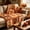 C, variant on SHJHENG Fall Pumpkin Maple Plaid Flannel Throw Blanket, Soft Quilted Patchwork Bed Sofa Cover, Cozy Autumn Thanksgiving Home Decor for Couch