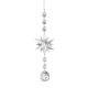 thumbnail image 2 of Receptor De Luz Atrapaluz de cristal Prisma Copo de nieve Carillón de viento Colgante Navidad Sundrop (B) Hugtrwg Libre de BPA, 2 of 8