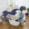 thumbnail image 2 of Yayeee Tablecloths 54" x 54" Rectangle Wrinkle Resistant Party Table Cover, Pink Stripes, 2 of 8