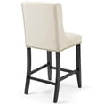 thumbnail image 4 of Modway Baron Fabric Upholstered Dining Counter-Height Bar Stool in Beige, 4 of 4