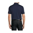 thumbnail image 2 of Mafoose Men's UV Choice Pique Moisture Wicking Short Sleeve Polo Shirt True Navy L, 2 of 4