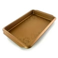 thumbnail image 3 of Gibson Home Country Kitchen Embossed Carbon Steel 13.75 Inch Roaster Pan in Copper, 3 of 7