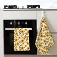 thumbnail image 4 of Sikiie Classical Cute Sunflower Waffle Weave Kitchen Dish Cloth,Super Absorbent Kitchen Dish Towels 16*26 Inches for Dish Rags Washing Dishes, Drying Dishes, 4 of 7