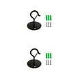 thumbnail image 3 of Redempat Hanging Planters For Indoor Plants Easy To Convenient Storage Ceiling Hooks For Hanging Plants Plant Hooks For Ceiling Black 2Set, 3 of 6