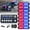 Red, Blue, variant on Xprite Tactical 12 Series Blue LED Marker Strobe Lights - Set of 8