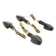thumbnail image 1 of Motorcycle Turn Signal Light, Weatherproof Clear Visibility Universal Bright Light Motorcycle Turn Indicator Lights  For 10mm Mounting Hole Motorbike Type1,Type2, 1 of 8