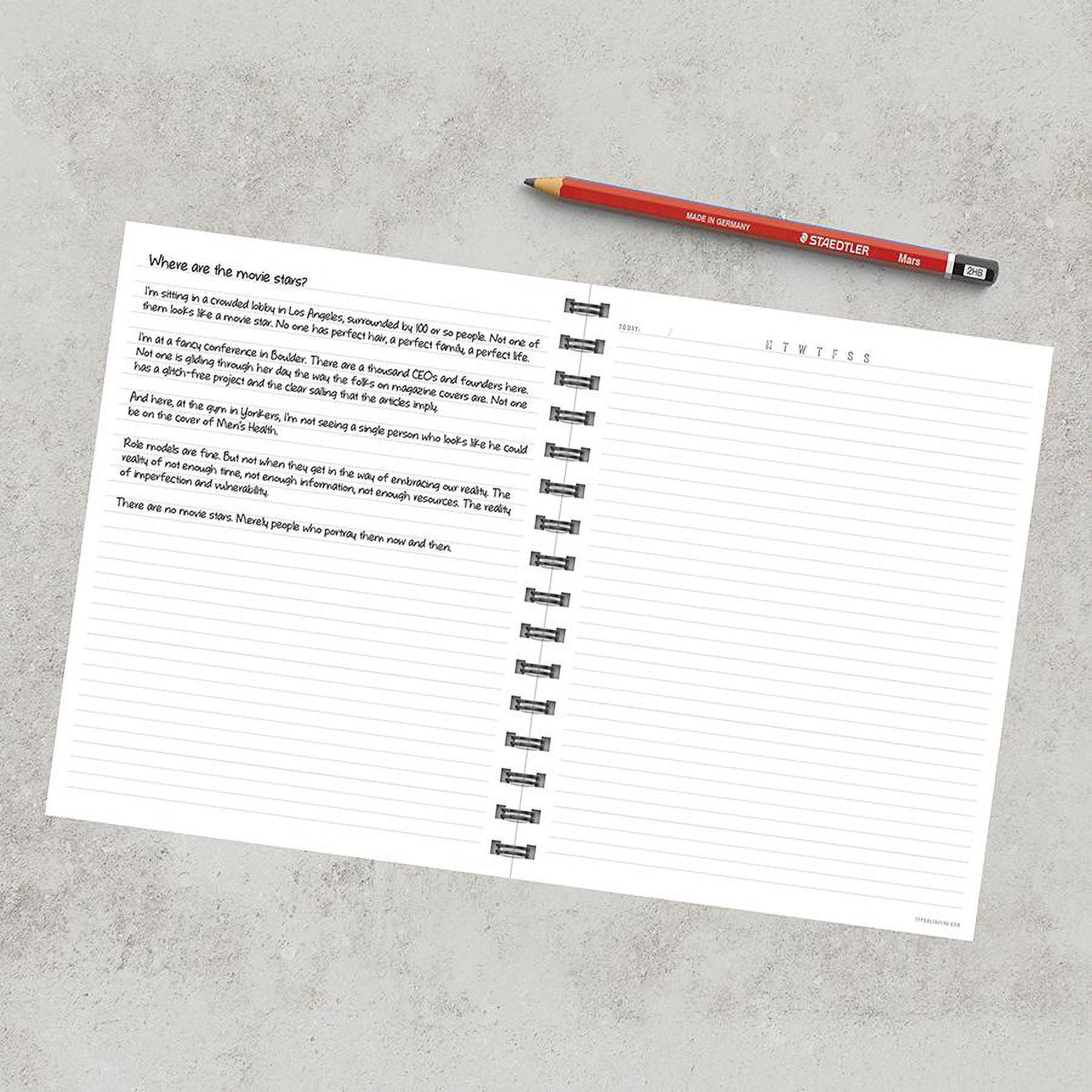 Texas - State Pride Plaid Spiral Journal - 7x9 Lined Notebook - for Adults, Students, Kids