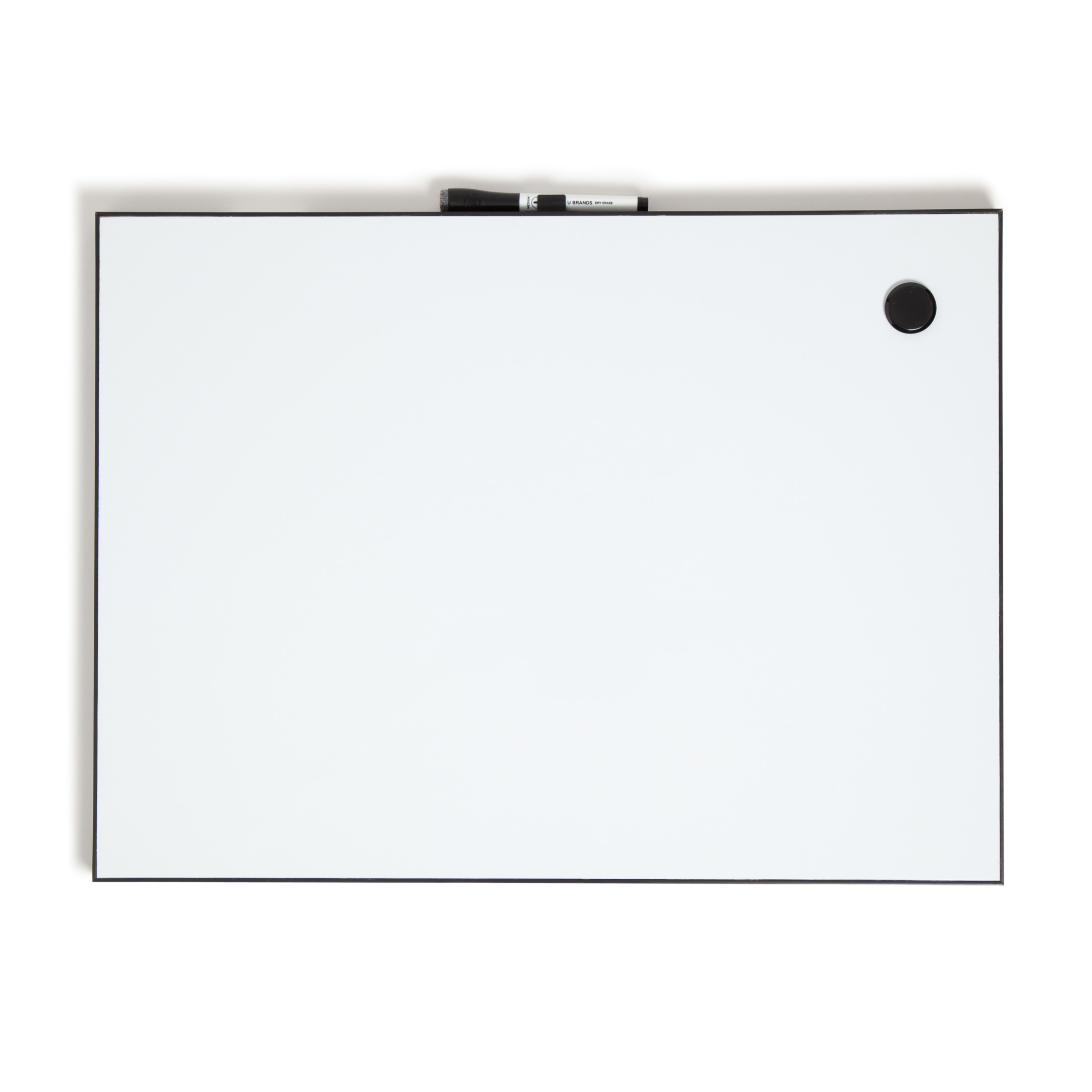 U Brands Magnetic Dry Erase Whiteboard, 23x17"