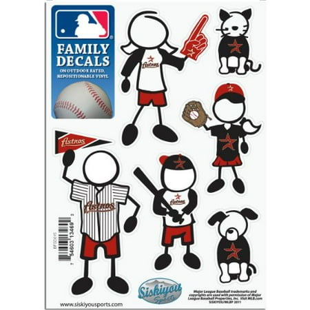 MLB - Houston Astros Family Decal Small Package