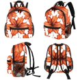 thumbnail image 4 of Maple Leaves Large Capacity Backpack with Adjustable Shoulder Strap, Printed Design, Lightweight , Shoulder Backpack Book Bag, Small Backpack Purses for Teens, 4 of 6