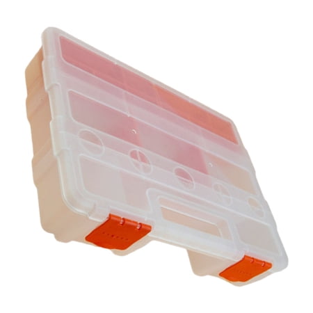 Small Parts Storage Case Hardware Organizers Portable Tool Box Hardware Storage Box for Screws Nails Bolts