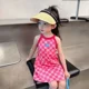 thumbnail image 2 of Novedad de verano, vestido de princesa con tirantes de seda helada para niñas, vestido para niños medianos y grandes, ropa de dormir para niñas, falda informal para uso diario, 2 of 5