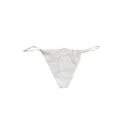 Dkny White Ballet Pink Seductive Lights G-String S