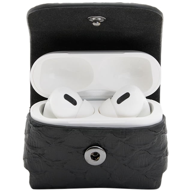 Funda para AirPods AllSaints Snake Black compatible con 3.ª generación