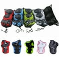 thumbnail image 2 of Bangcool 6PCS Kids Protective Gear Set Wrist Guard Knee Pad Elbow Pad for Skateboarding, 2 of 6