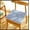 Blue, variant on Zzbeans Thickened Soft Seat Cushion, Chair Cushions for Office Student Winter Warm, Non-Slip Stool Mat Pad for Hard Chairs Wheelchair Indoor Outdoor, Beige