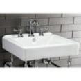 thumbnail image 2 of Kingston Brass KB962FL Widespread Bathroom Faucet, Polished Brass, 2 of 5