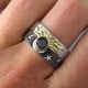 thumbnail image 4 of XWSHYW Anillos Conjunto y Estrella Unisex de Doble Capa En Forma de Corazón a La Moda para Hombre, 4 of 6