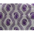 thumbnail image 5 of oneOone Georgette Viscose Plum Fabric Block Craft Projects Decor Fabric Printed By The Yard 42 Inch Wide-KO, 5 of 5