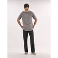 thumbnail image 7 of No Boundaries Men's & Big Men's Longline Curved Hem Elongated Tee Shirt, Sizes XS-5XL, 7 of 7