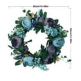 thumbnail image 4 of Naiovety Guirnalda de flores artificiales, peonías, puerta de pared, colgante, Festival de primavera, verano, otoño, para el Decoración, 4 of 6