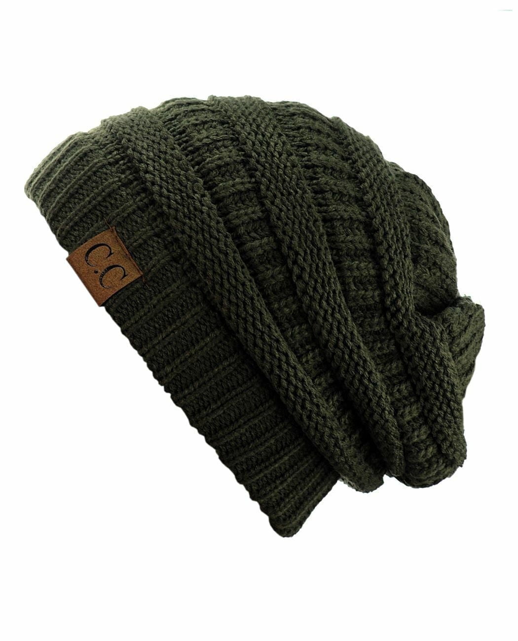 NPJY Unisex Beanie Hat 2-Pack - Warm Knit Winter Beanie For Men & Women, Black & Grey - View #11