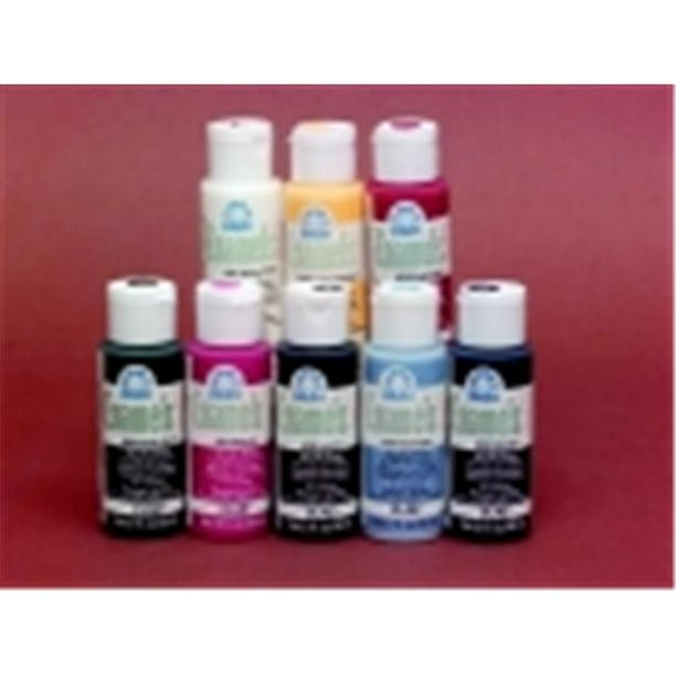 Folk Art 2 Oz. NonToxic Water Based Enamel Paint Set, Set 8