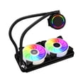 thumbnail image 1 of Tholdsy Enfriador de CPU RGB de 120mm, ventilador con cubierta para ordenador, juego de oficina, escritorio, silencioso, refrigeración por Sistemas de cine en casa, 1 of 5