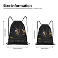 thumbnail image 2 of Pofeuu Minions for Water-Resistant 210D Drawstring Bag Compact Foldable Design Gym Yoga Travel Essentials Lightweight Carryall-Small, 2 of 6
