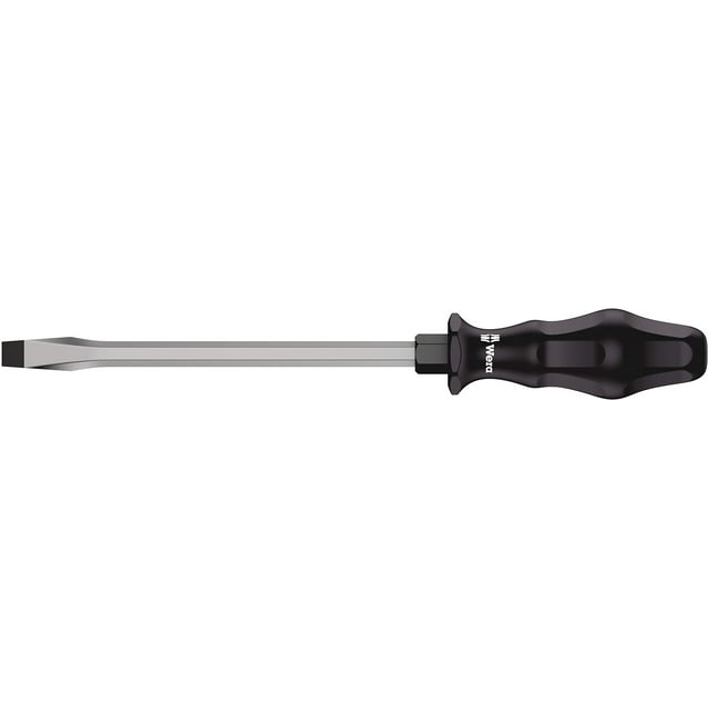 Destornillador Wera Kraftform Plus 932 A con cabeza ranurada de 12 mm y 20 cm