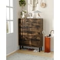 thumbnail image 5 of QinaQin Double-Door Shoe Cabinet with Three Drawers, Freestanding Mdf Shoe Rack, Suitable for Entryways, Hallways, and Bedrooms, a Space-Saving Modern Shoe Rack, 5 of 5