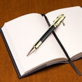 thumbnail image 3 of Metal Ballpoint Pen Trigger Shaped Side Clips For Dad Colleague Boyfriend Graduation Father's Day 2ml Calligraphy Set for Beginners, 3 of 3